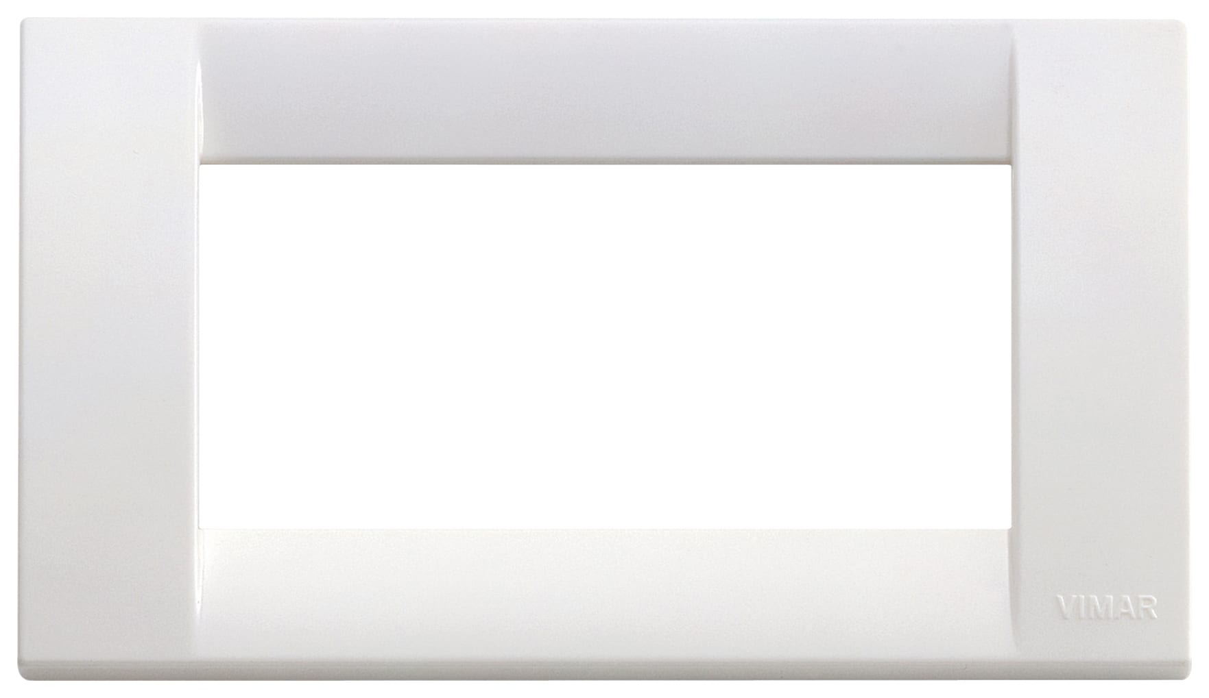 VIMAR S.P.A. - VIW16744.01 PLACCA CLASSICA 4M BIANCO BRILLANTE
