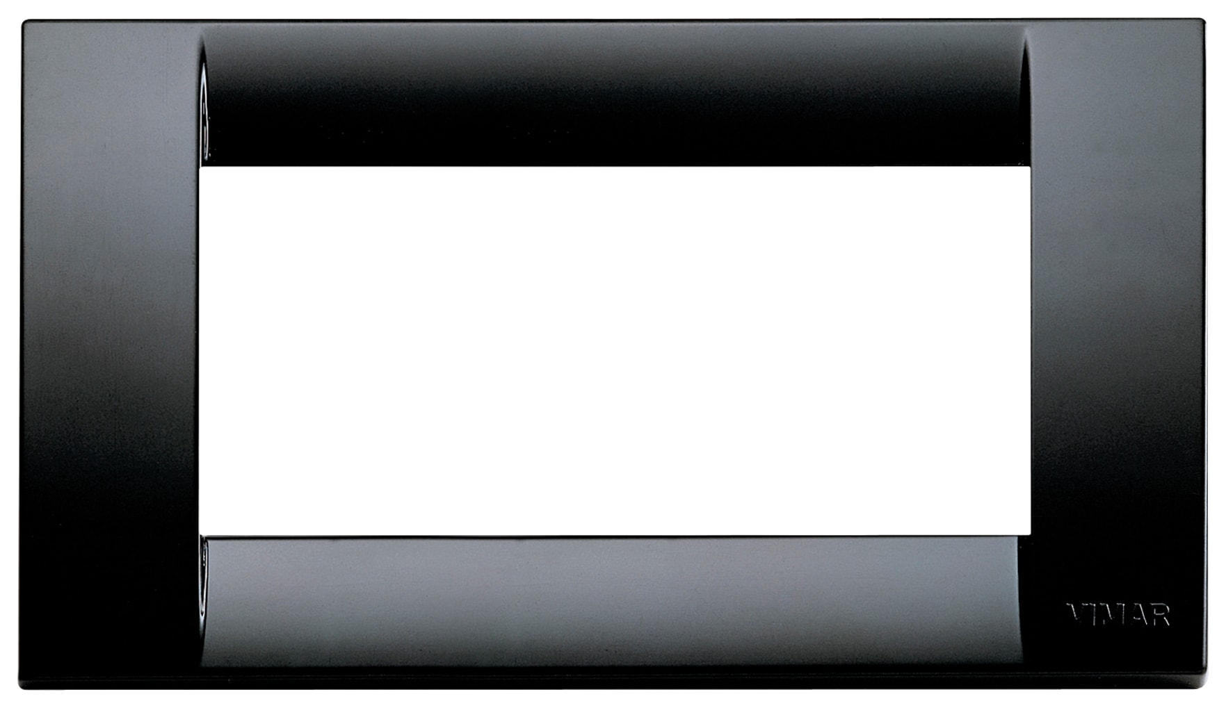 VIMAR S.P.A. - VIW16744.16 PLACCA CLASSICA 4M NERO