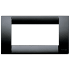 VIMAR SPA - VIW16744.16 PLACCA CLASSICA 4M NERO