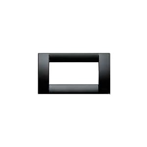 VIMAR S.P.A. - VIW16744.16 PLACCA CLASSICA 4M NERO