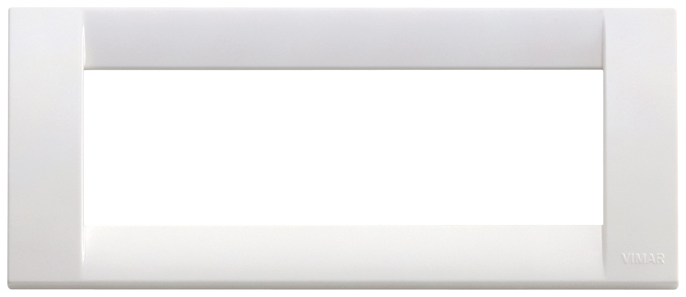 VIMAR SPA VIW16746.01 PLACCA CLASSICA 6M BIANCO BRILLANTE