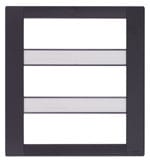 VIMAR S.P.A. - VIW16749.16 PLACCA CLASSICA 18M NERO