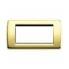 VIMAR SPA - VIW16754.32 PLACCA RONDO 4M ORO LUCIDO