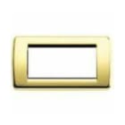 VIMAR SPA - VIW16754.32 PLACCA RONDO 4M ORO LUCIDO