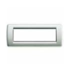 VIMAR SPA - VIW16756.21 PLACCA RONDO 6M ARGENTO METALL.