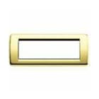 VIMAR SPA - VIW16756.32 PLACCA RONDO 6M ORO LUCIDO