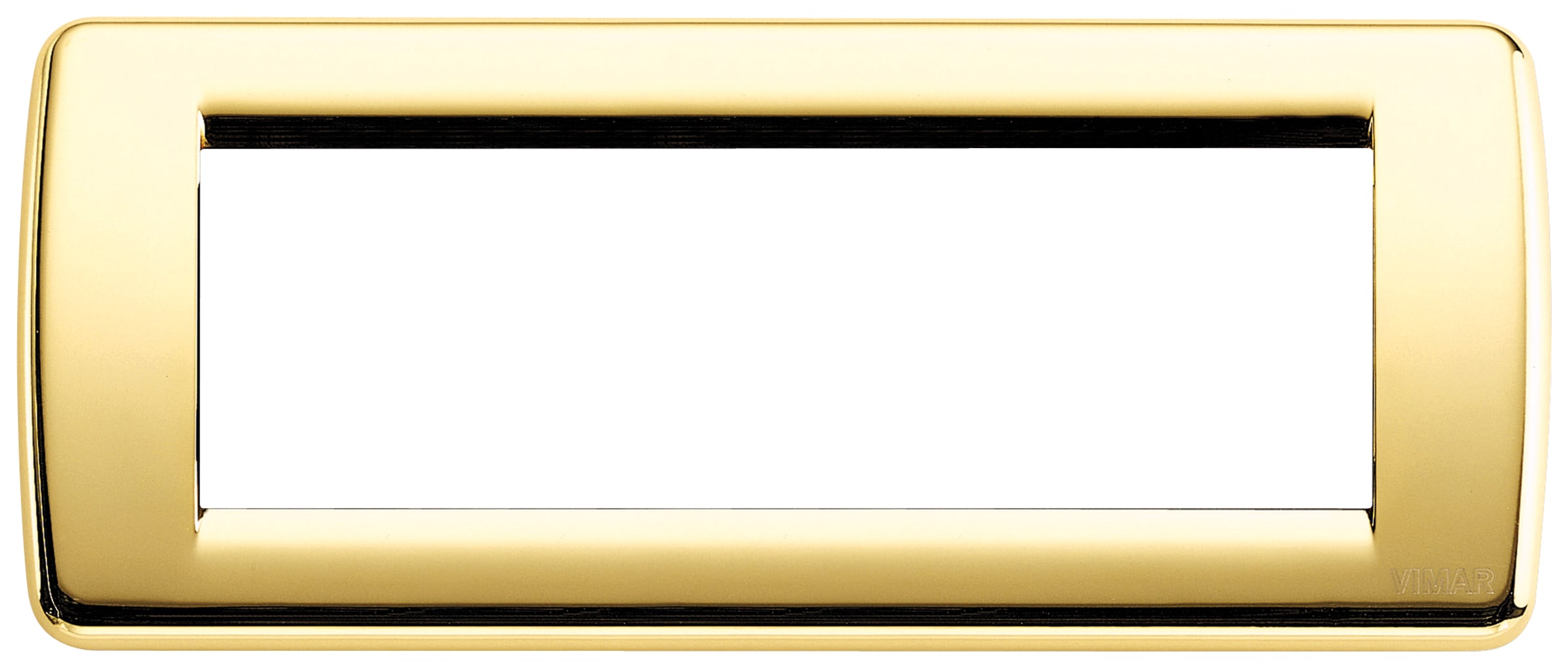 VIMAR S.P.A. - VIW16756.32 PLACCA RONDO 6M ORO LUCIDO