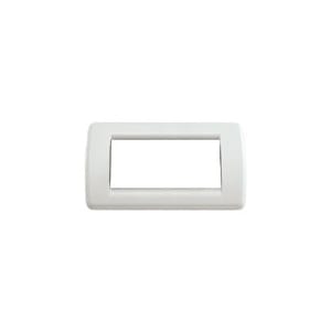 VIMAR S.P.A. - VIW16764.04 PLACCA RONDO 4M BIANCO IDEA