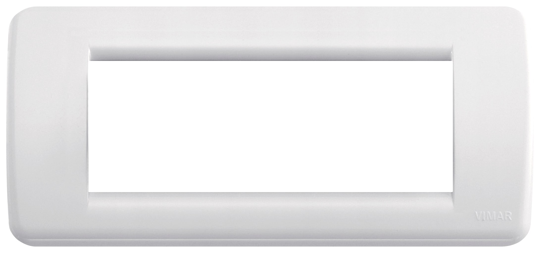 VIMAR SPA VIW16765.04 PLACCA RONDO 5M BIANCO IDEA