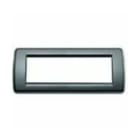 VIMAR SPA - VIW16766.15 PLACCA RONDO 6M GRIGIO GRAFITE