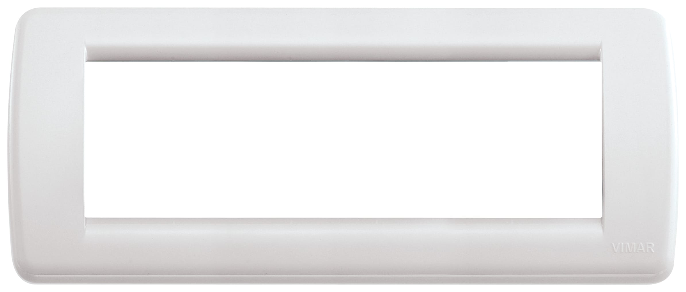 VIMAR S.P.A. - VIW16766.04 PLACCA RONDO 6M BIANCO IDEA