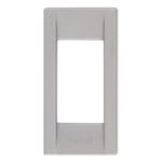 VIMAR S.P.A. - VIW16781.21 PLACCA CLASSICA 1M PANN.ARGENTO MET