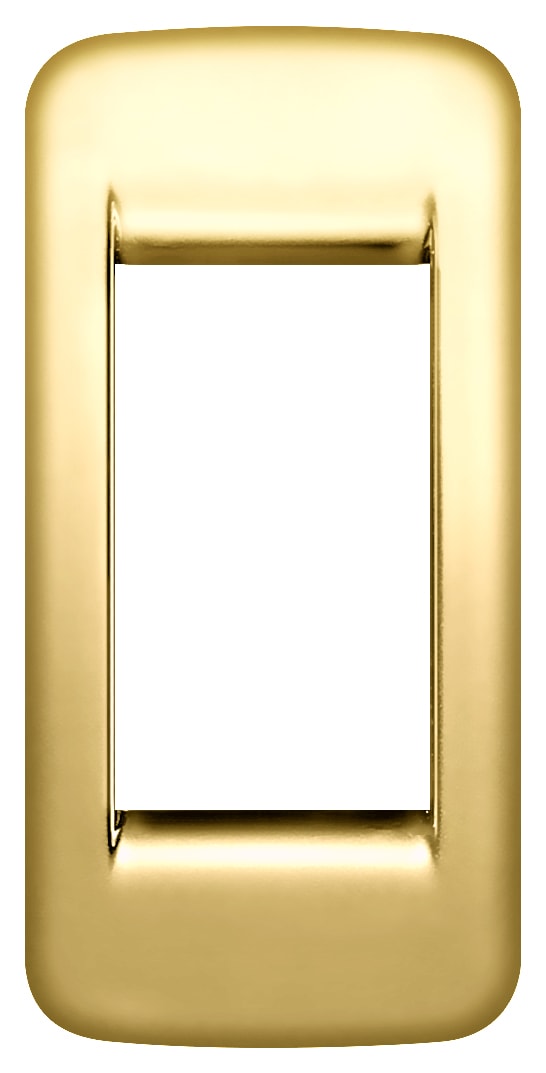 VIMAR SPA VIW16783.32 PLACCA RONDO 1M PANN.ORO LUCIDO