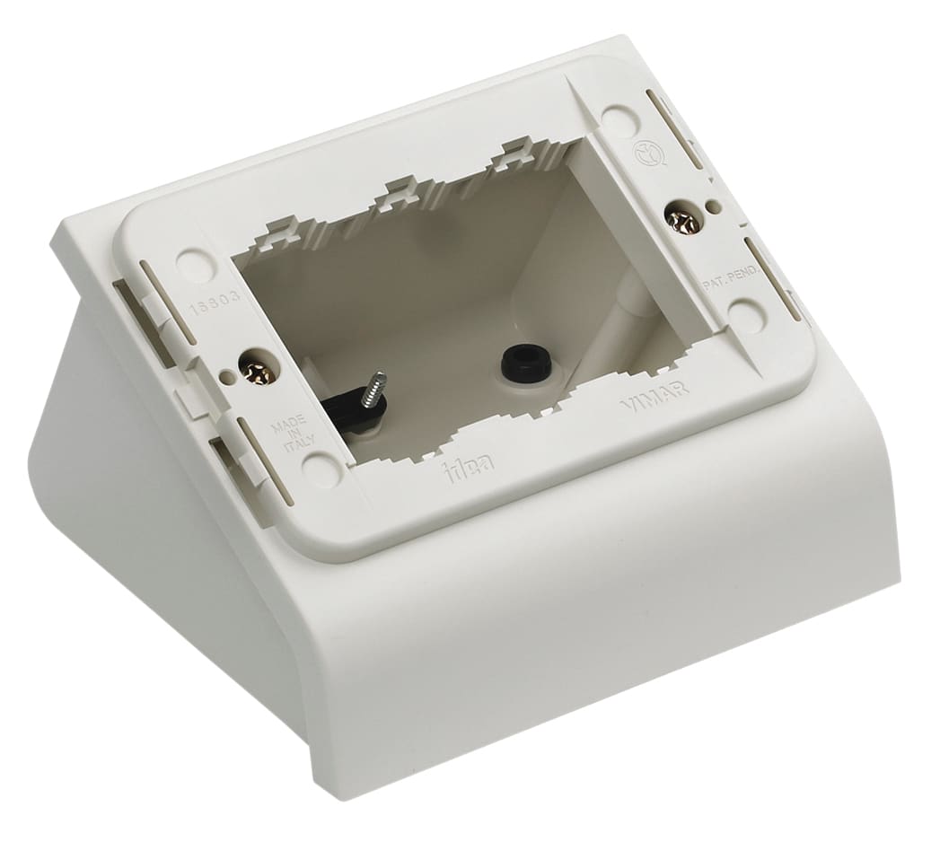 VIMAR S.P.A. - VIW16803.B SCATOLA DA TAVOLO 3M BIANCO