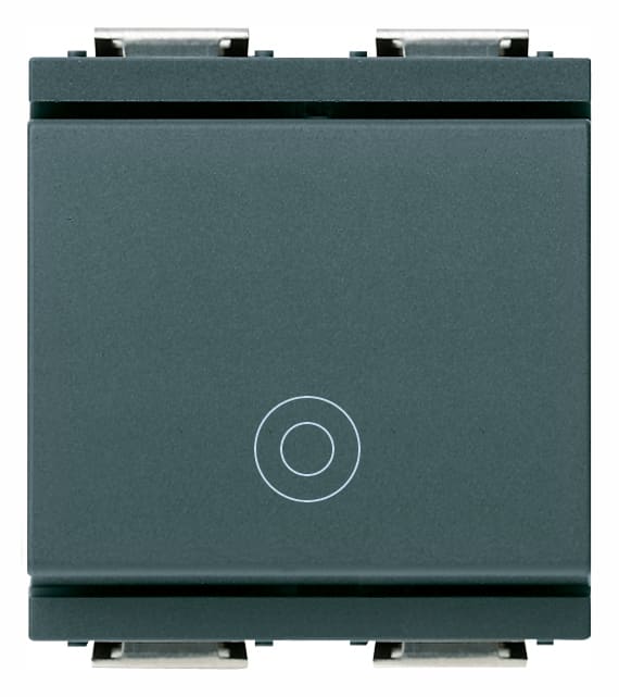 VIMAR SPA VIW17010.G PULSANTE 1P NO 10A GENERICO 2M GRIGIO