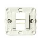 VIMAR SPA - VIW17080.B SUPPORTO LISCIO 1M +GRIFFE BIANCO