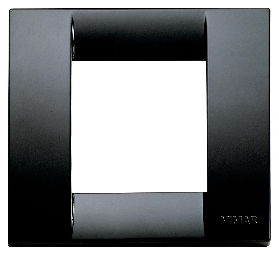 VIMAR SPA VIW17097.16 PLACCA CLASSICA 1-2M NERO