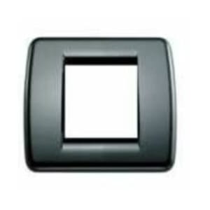 VIMAR S.P.A. - VIW17098.16 PLACCA RONDO 1-2M NERO