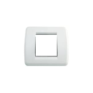 VIMAR S.P.A. - VIW17098.01 PLACCA RONDO 1-2M BIANCO BRILL.