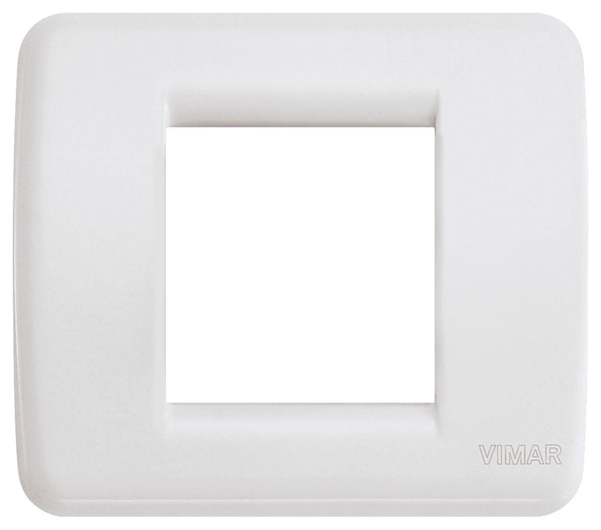 VIMAR SPA VIW17098.04 PLACCA RONDO 1-2M BIANCO IDEA