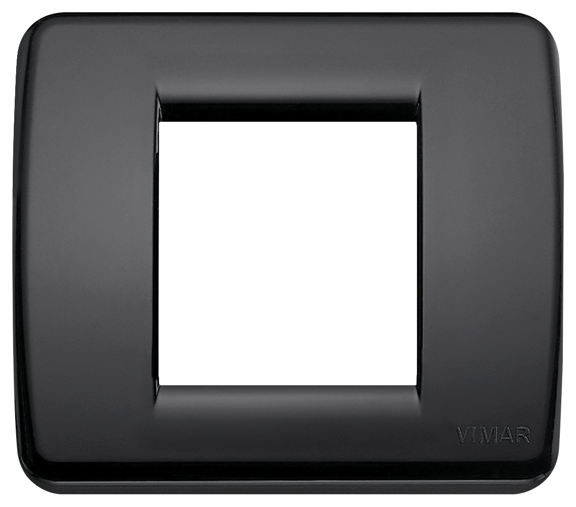 VIMAR S.P.A. - VIW17098.16 PLACCA RONDO 1-2M NERO