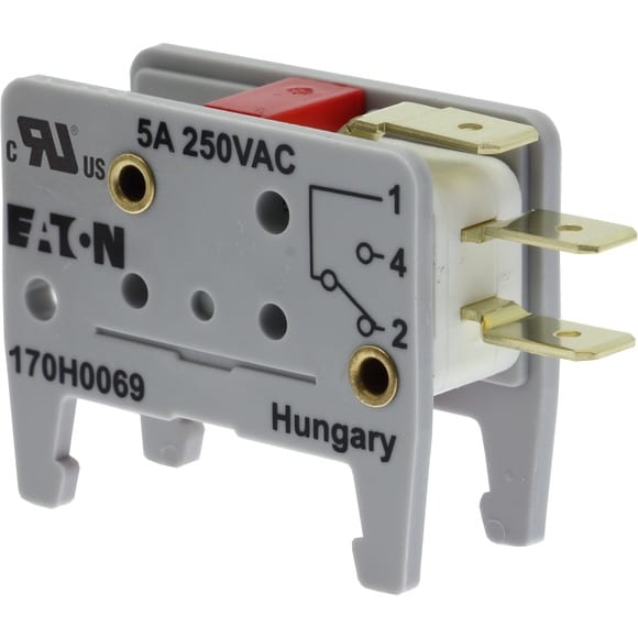 EATON MANIFACTURING - EAO170H0069 170H0069 MICROSWITCH K1 2A 250V UR