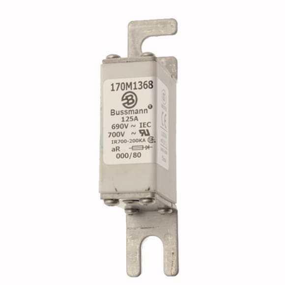 EATON MANIFACTURING - EAO170M1368 170M1368 FUSE 125A 690V 000/80 AR UC