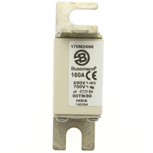 EATON MANIFACTURING - EAO170M2666 170M2666 FUSE 160A 690V 00TN/80 AR UR