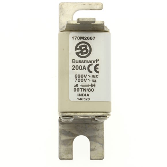 EATON MANIFACTURING - EAO170M2667 170M2667 FUSE 200A 690V 00TN/80 AR UR