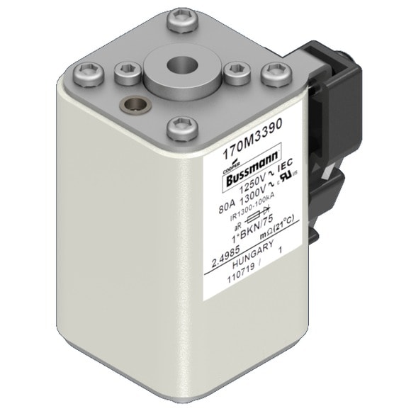 EATON MANIFACTURING - EAO170M3390 170M3390 FUSE 80A 1250V 1*BKN/75 AR CU