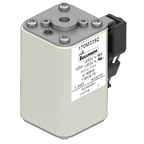 EATON MANIFACTURING - EAO170M3392 170M3392 FUSE 125A 1250V 1*BKN/75 AR CU