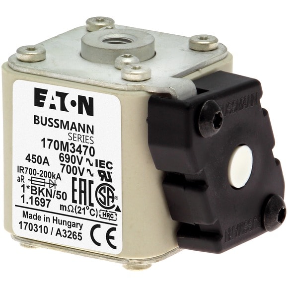 EATON MANIFACTURING - EAO170M3470 170M3470 FUSE 450A 690V 1*BKN/50 AR UC