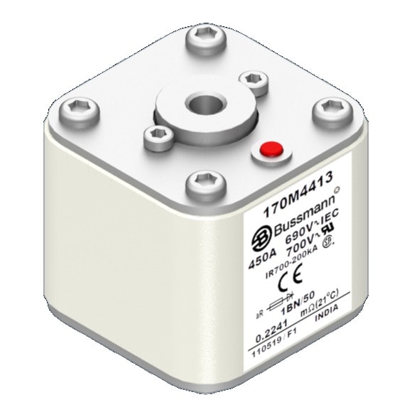 EATON MANIFACTURING - EAO170M4413 170M4413 FUSE 450A 690V 1BN/50 AR UC