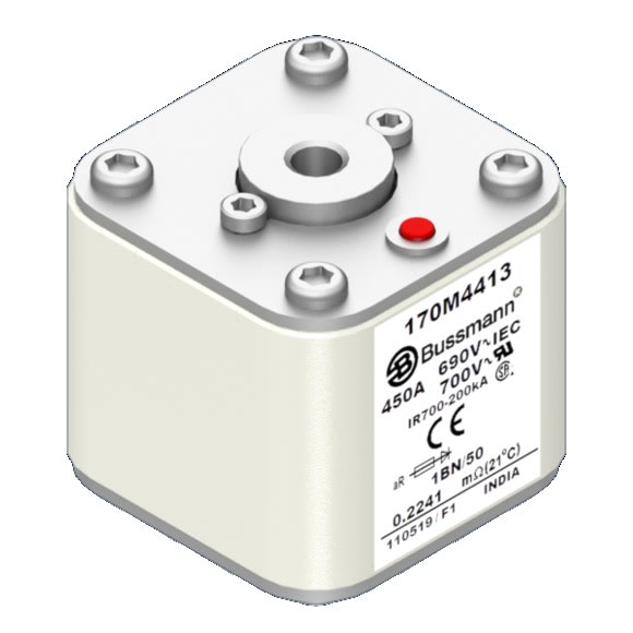 EATON MANIFACTURING - EAO170M4413 170M4413 FUSE 450A 690V 1BN/50 AR UC