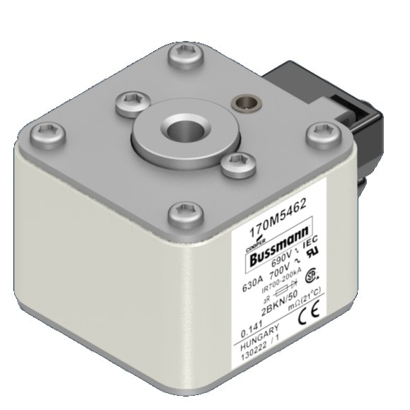 EATON MANIFACTURING - EAO170M5462 170M5462 FUSE 630A 690V 2BKN/50 AR UC