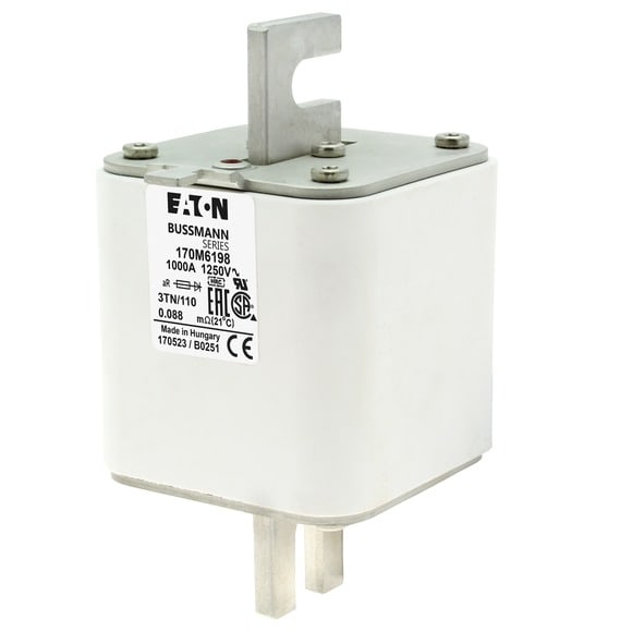 EATON MANIFACTURING - EAO170M6198 170M6198 FUSE 1000A 1250V 3TN/110 AR