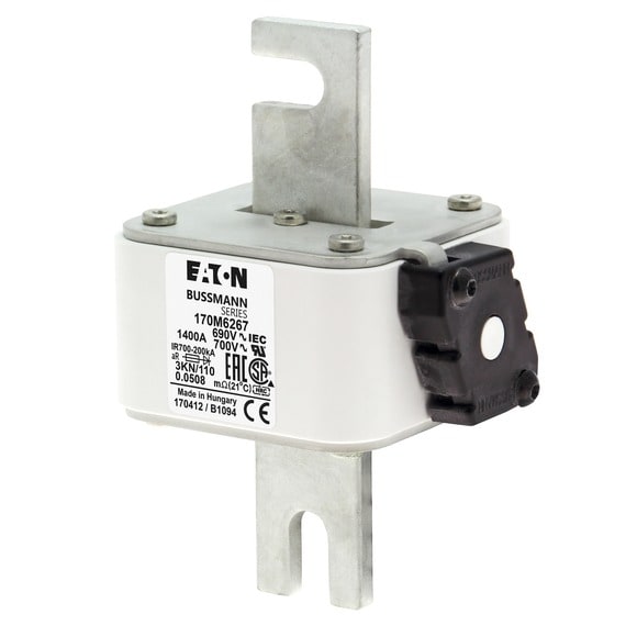 EATON MANIFACTURING - EAO170M6267 170M6267 FUSE 1400A 690V 3KN/110 AR UC