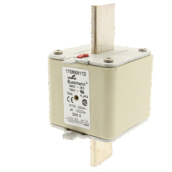 EATON MANIFACTURING - EAO170M6811D 170M6811D FUSE 700A 690V AR DIN 3 HSDNH