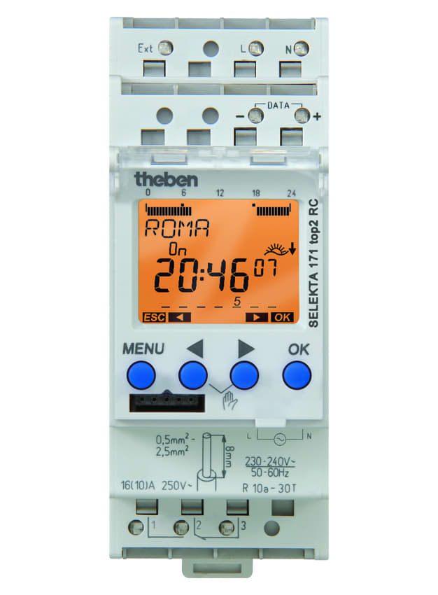 THEBEN S.R.L. - THE1714100 SEL 171 TOP2 RC 12-24V DC/AC ASTRONOMICO