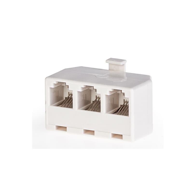 SCAME PARRE S.P.A. - SCA180.799 TRIPLICATORE AVORIO PLUG 6/4