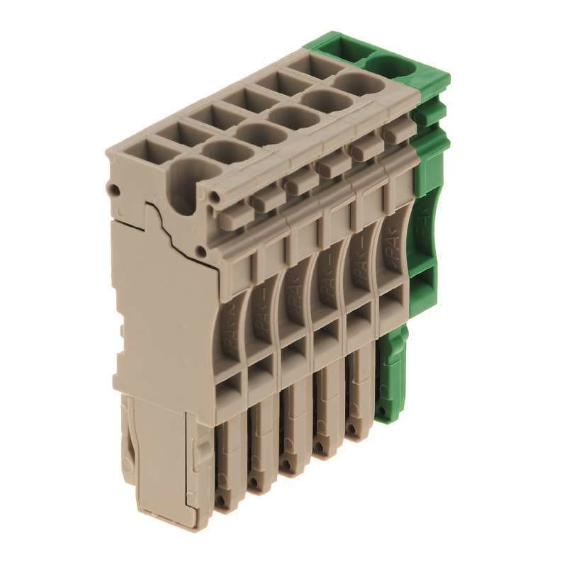 WEIDMULLER WEI1867140000 ZP 2.5/1AN/7 GN/BE