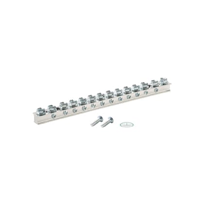 PANDUIT - PANUGB2/0-414-12 UNIVERSAL GROUNDING BAR 12 PORT,EA