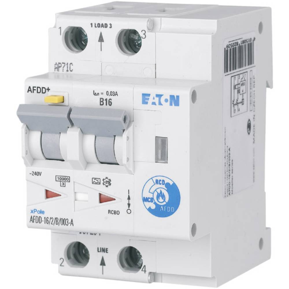 EATON MANIFACTURING - EAO187222 AFDD-20/2/C/003-A AFDD 2P C20 10KA 0,03A