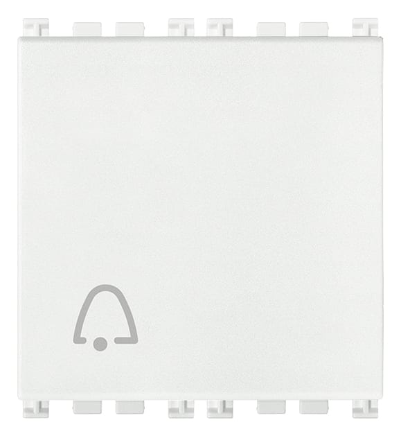 VIMAR SPA VIW19008.2.C.B PULSANTE 1P NO 10A CAMPANELLO 2M BIANCO