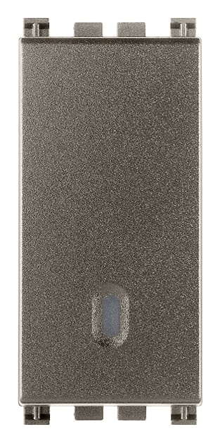VIMAR S.P.A. - VIW19010.M Pulsante 1P NC 10A Metal