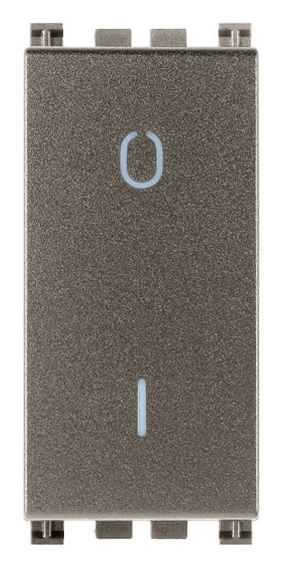 VIMAR S.P.A. - VIW19015.M Interruttore 2P 16AX Metal