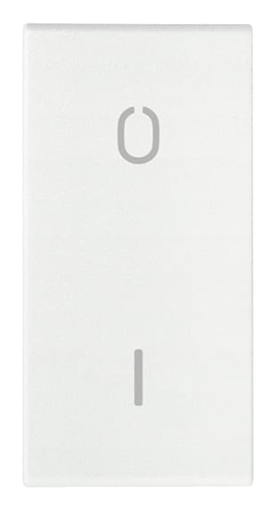 VIMAR SPA VIW19021.99.B TASTO 1M SIMBOLO O I BIANCO