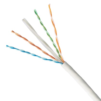 PANDUIT - PANPUZ6004WH-CEG CUCBL,E,CAT6,4PA,23AWG,U/UTP,WH1000FT