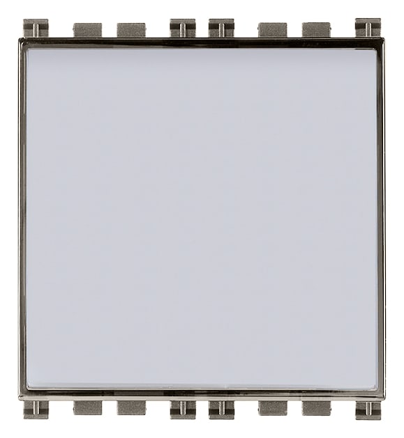 VIMAR SPA VIW19050.M PULSANTE TARGHETTA 1P NO 10A METAL