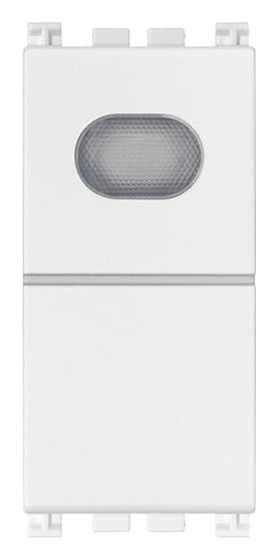 VIMAR SPA VIW19068.B PULSANTE 1P NO 10A CON SPIA BIANCO